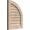 Ekena Millwork Quarter Round Top Right Non-Functional, Pine Gable Vent w/ Decorative Face Frame, 10"W x 20"H GVWQR10X2002SDUPI - alternate 4